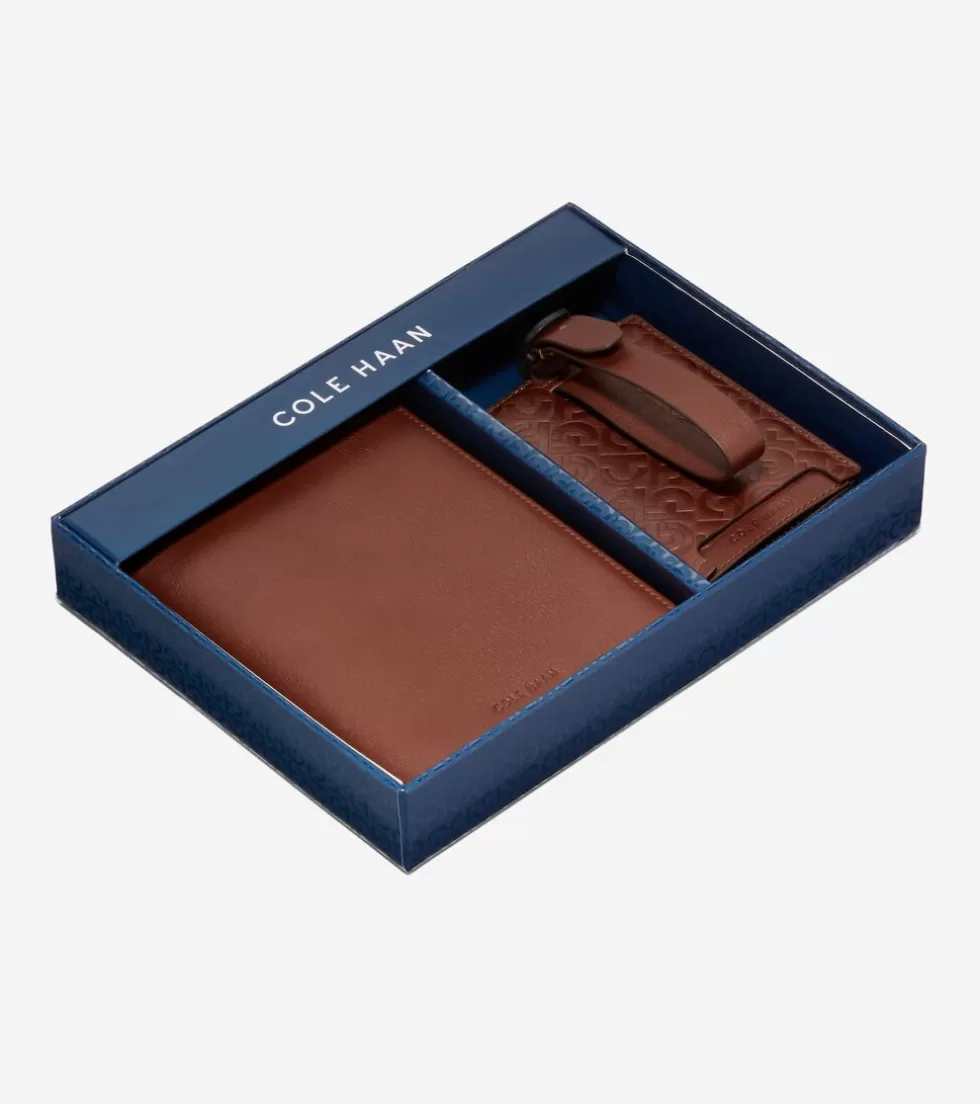 Cole Haan WALLETS | WALLETS^Passport Case with Luggage Tag Tan